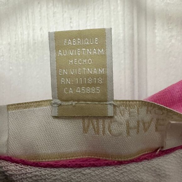 Michael Kors Pink Tie Dye Pullover Long Sleeve Sweatshirt Size Large - Picture 5 of 8